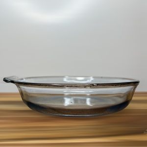 Vintage pyrex Flame-ware glass skillet